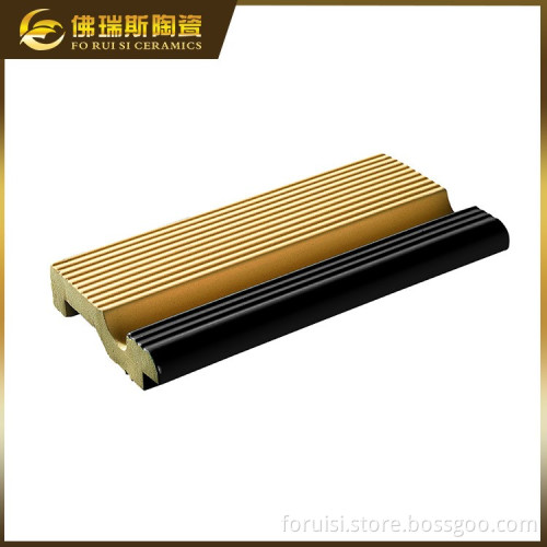 Hot Sale 2016 New design ceramic swimming pool edge tiles